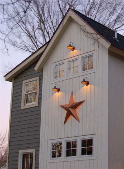 metal thing on outside of houses measures|metal stars in a house.